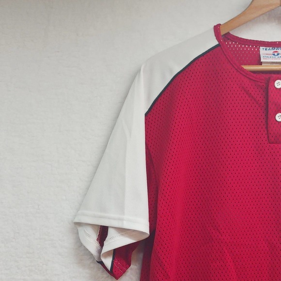 Teamwork Athletic Apparel #23 Red‎ White Jersey Size XL - Picture 7 of 14